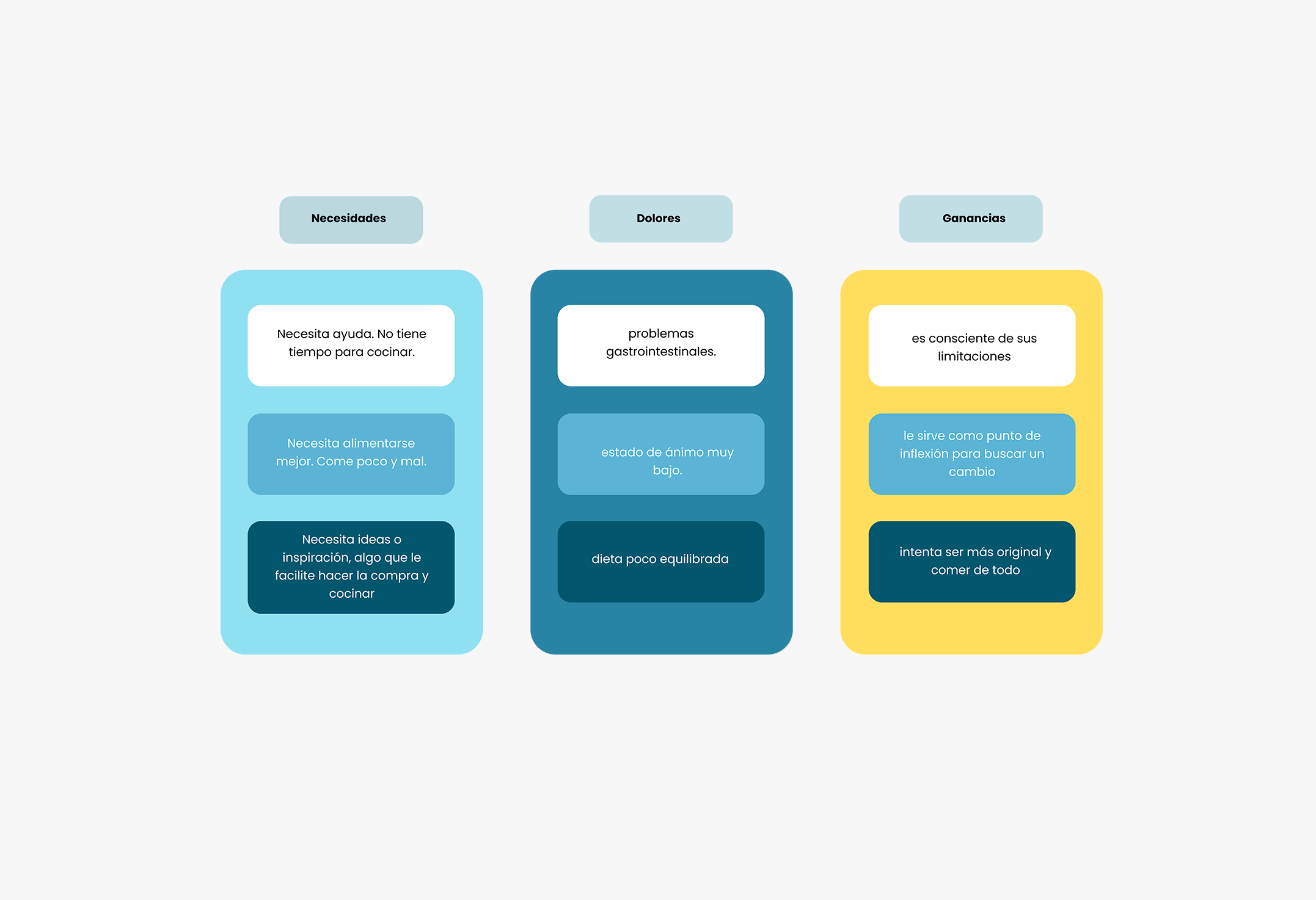 matriz de necesidades