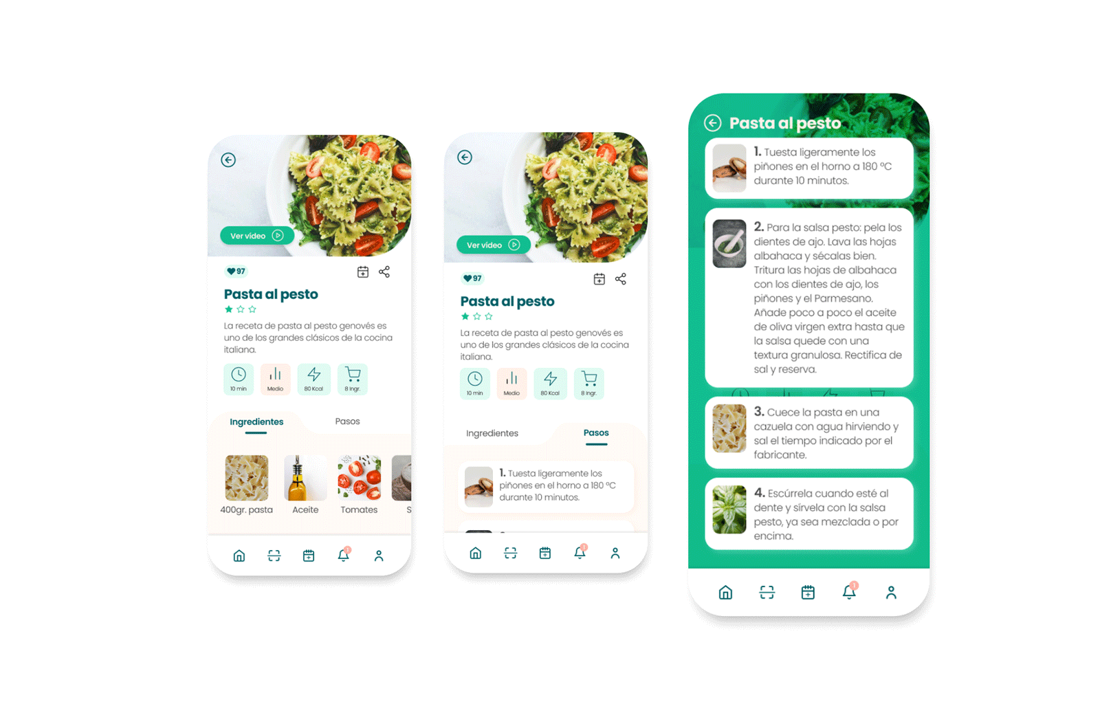 app recipe detail